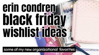 MY FAVORITE NEW ERIN CONDREN PRODUCTS TO HELP YOU GET ORGANIZED FOR 2025 | EC Black Friday Sale