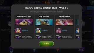 Mojo's Choice Ballot Box - Week 2 MCOC.