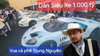 Ông Đặng Lê Nguyên Vũ bày dàn siêu xe 1.000 tỷ tại sự kiện Gumball 3000 | Saigon Now