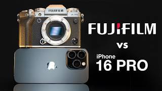 Can the iPhone 16 Pro BEAT a Pro Fuji Camera?