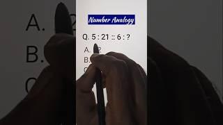 Number Analogy | Reasoning Tricks #shortsfeed #shortsvideo #youtubeshorts