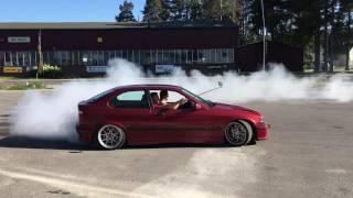 E36 Compact S50B32 burnout