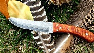 How To Make a Full Tang Knife Handle