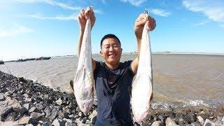 Erdan Picked Up 2 Big Fish and A Lot Of Conch