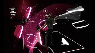 wow such cool and original Beat Saber gameplay