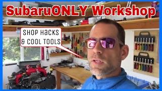 Workshop Tour | Layout, Custom Tools, & DiY Hacks!