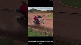 Speedway School - July 2023  #crash #speedway #motorbike #500cc #nobrakes