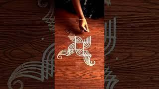 4*4 Simple rangoli design 