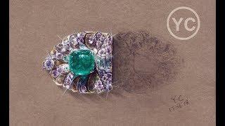 Emerald ring design