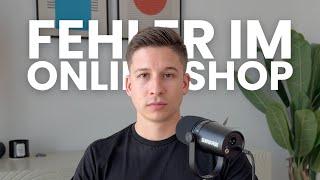 Jeder macht diesen Online Shop Fehler!