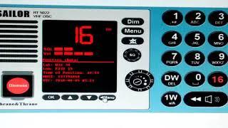 GMDSS CLASSES - VHF   SPECIAL FEATURES