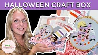 Halloween Cross Stitch Box and Latest News! Caterpillar Cross Stitch