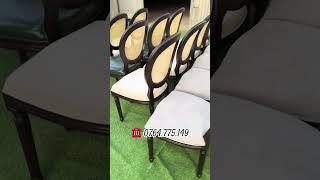 Ghế ăn #louis tựa mây #banghegocafetungduong #noithattungduong #0764775149 #ghean #ghegonhahang