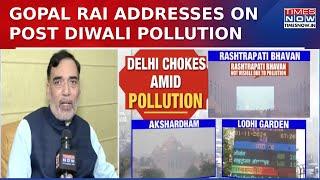 Delhi Pollution Politics: Environment Minister Addresses As Cracker Ban Goes Up In Smoke | Watch