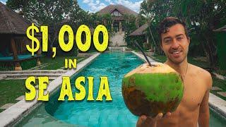 What Can $1,000 Get in World’s Cheapest Countries (30 Days in SE Asia)