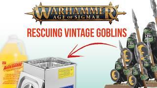 Rescuing VINTAGE Warhammer Goblins