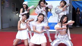 【4K60P】「Tour Maline」INDEPENDENT WOMAN(eite)  ダンススクールFLAG MACHI-NAKA KIDS STAGE 近江町いちば館広場　2024/11/23