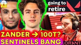 Roster CHAOS as 100T Zander Leaked, FNS Retires 2025?!  VCT News