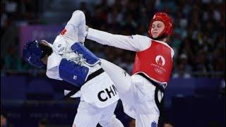 JIE Song (CHN) vs TEACHOUT Kristina (USA) | Bronze Medal Contest (Women -67kg) | 2024 Paris Olympics