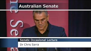 Senate Occasional Lecture - Dr Chris Sarra (2015)