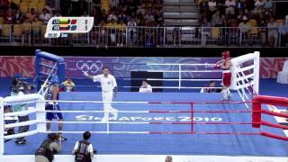 Men's 64Kg Light Welterweight Boxing - Gold Medal Contest - Singapore 2010 Youth Games