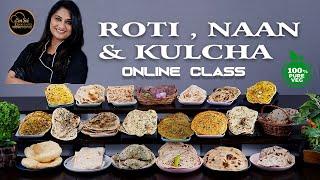 Roti, Naan & Kulcha Online Class  | TO BUY ️ 8551 8551 04 ️ 8551 8551 03 | Om Sai Cooking Classes