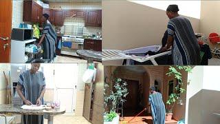 My morning routine as a maid in Dubai#kadama #maid in UAE