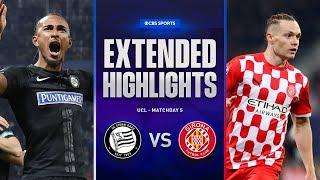 Sturm Graz vs. Girona: Extended Highlights | UCL League Phase MD 5 | CBS Sports Golazo