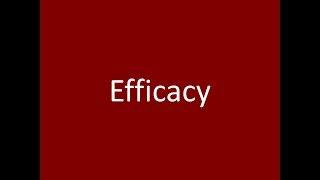 Efficacy | Visual Dictionary