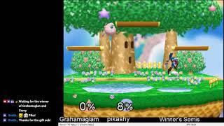 Grahamaglam vs pikashy (Winner's Semis) - Smash 64 Netplay tournament: Netplay Sunday 1