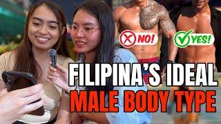 What Sort Of Body Type Attract Filipinas The Most? | Street Interview in Cebu, Philippines