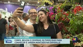 Festa das Flores: cores, beleza e compras últimos dias para conhecer o jardim montado na Expoville