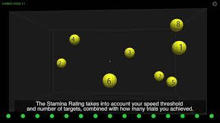 NeuroTracker Stamina Session Mode