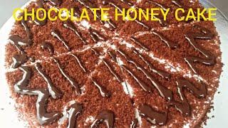 HOW TO MAKE CHOCOLATE HONEY CAKE |EXPENSIVE BUT DELICIOUS