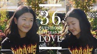 Asking Myself 36 Questions that Lead to Love