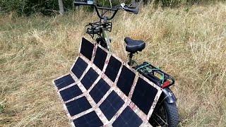 How to charge an e-bike in the field!