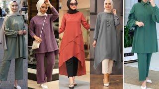 New decent hijab outfits||Trending styles hijab outfits||#hijab#style#outfits#2024