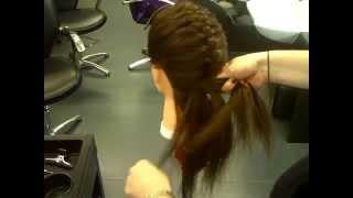 Learn how to create a French plait single through the centre