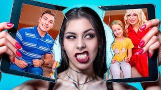 Sister vs Stepsister! Best Babysitting Hacks! I Was Adopted by Vampire ‍️