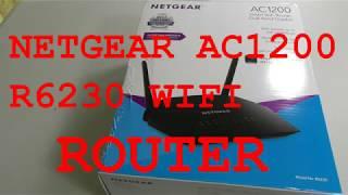 Netgear AC1200 Router Setup and Review - Model R6230 4 x 1G