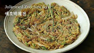 Julienned Zucchini Jeon