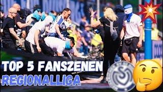 Die 5 BESTEN FANSZENEN aller REGIONALLIGEN!