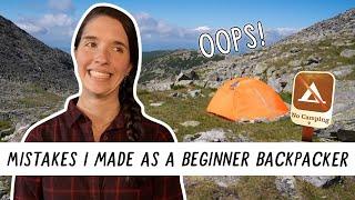 MISTAKES I Made as a Beginner Backpacker! | Miranda in the Wild