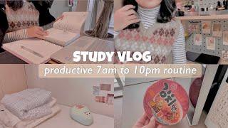  A VERY LONG PRODUCTIVE DAY W/ ME | Morning to Night ⏱ | Study Vlog | SunnyVlog