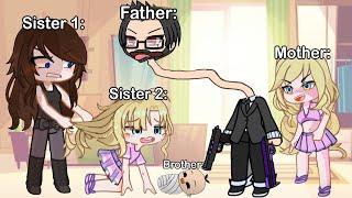 Normal Family VS Gacha Family: 