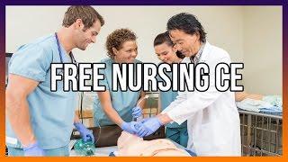 Free Nursing CE