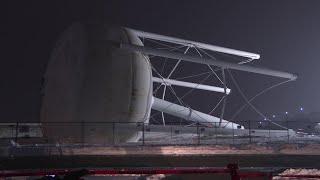 Down goes the Nampa water tower