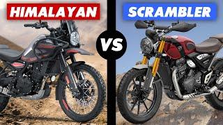 Royal Enfield Himalayan 450 vs Triumph Scrambler 400X: Which Is Better?