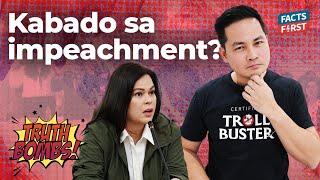 Sara Duterte kabado sa impeachment?