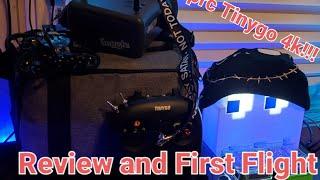 Geprc tinygo 4k review and first flight!